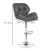 Hoxton Room Willa Adjustable Barstools