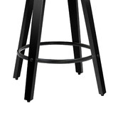 Hoxton Room 65cm Davian Faux Leather Swivel Bar Stools