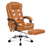 Hoxton Room Galini PU Leather Heated Massage Office Chair