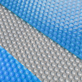 Hoxton Room Blue &amp; Silver Blanket Pool Cover