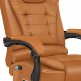 Hoxton Room Galini PU Leather Heated Massage Office Chair