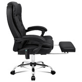 Hoxton Room Galini PU Leather Heated Massage Office Chair