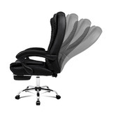 Hoxton Room Galini PU Leather Heated Massage Office Chair