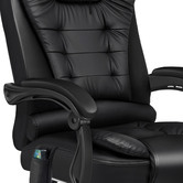 Hoxton Room Galini PU Leather Heated Massage Office Chair