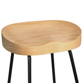 Hoxton Room 65cm Viggo Elm Wood Barstools