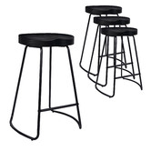 Hoxton Room 65cm Viggo Elm Wood Barstools