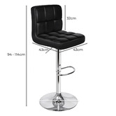 Hoxton Room Ralph Adjustable Barstools