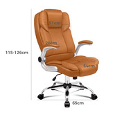 Hoxton Room Dexter Faux Leather Executive Chair