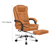Hoxton Room Lincoln Faux Leather Executive Chair