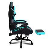 Hoxton Room Darius Faux Leather Gaming Chair with Lumbar Massage
