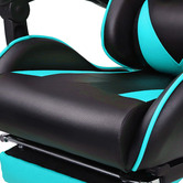 Hoxton Room Darius Faux Leather Gaming Chair with Lumbar Massage