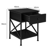 Hoxton Room Cronus Bedside Table