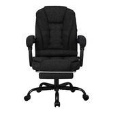 Hoxton Room Blaese Faux Linen Massage Executive Chair