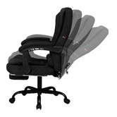 Hoxton Room Blaese Faux Linen Massage Executive Chair