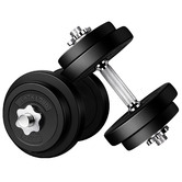 Hoxton Room 14 Piece Remington 20kg Steel Adjustable Dumbbell Set
