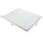 Hoxton Room 7 Zone 8cm Cool Gel Memory Foam Mattress Topper