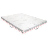 Hoxton Room 7 Zone Graphite Infused Cool Gel Memory Foam Mattress Topper