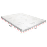 Hoxton Room 7 Zone Graphite Infused Cool Gel Memory Foam Mattress Topper