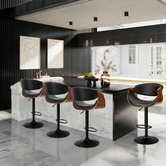Hoxton Room Herman Adjustable Swivel Barstool