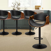 Hoxton Room Herman Adjustable Swivel Barstool
