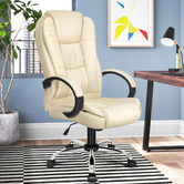 Hoxton Room Sanford Faux Leather Executive Chair