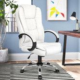 Hoxton Room Sanford Faux Leather Executive Chair