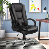 Hoxton Room Sanford Faux Leather Executive Chair