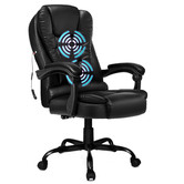 Hoxton Room Reizo PU Leather Massage Office Chair