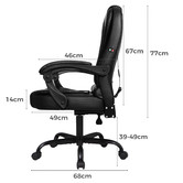 Hoxton Room Reizo PU Leather Massage Office Chair