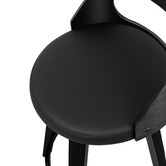 Hoxton Room 65cm Davian Faux Leather Swivel Bar Stools