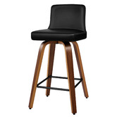 Hoxton Room 65cm Norris Faux Leather Swivel Barstools