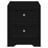 Hoxton Room Willow 2 Drawer Bedside Table