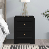 Hoxton Room Willow 2 Drawer Bedside Table