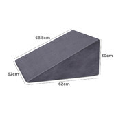 Hoxton Room Grey Cool Gel Memory Foam Wedge Pillow
