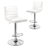 Hoxton Room Tristan Faux Leather Adjustable Barstools