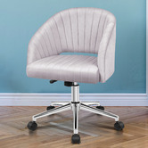 Hoxton Room Miranda Velvet Office Chair