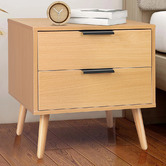 Hoxton Room Sebastian 2 Drawer Bedside Table