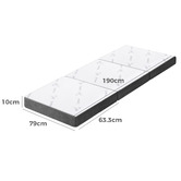 Hoxton Room Helios Bamboo Folding Mattress