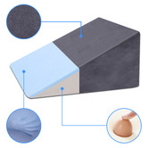 Hoxton Room Grey Cool Gel Memory Foam Wedge Pillow
