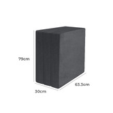 Hoxton Room Dark Grey Celine Portable Single Foldable Mattress