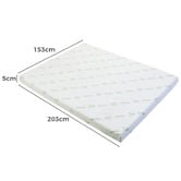 Hoxton Room 5cm Memory Foam Mattress Topper