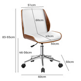Hoxton Room Percival PU Leather Office Chair