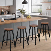Hoxton Room 67cm Aritz Pine Wood Barstools