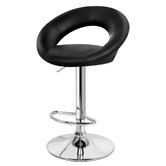 Hoxton Room Sawda Faux Leather Adjustable Barstools