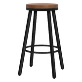 Hoxton Room 67cm Aritz Pine Wood Barstools