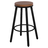 Hoxton Room 67cm Aritz Pine Wood Barstools