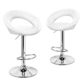 Hoxton Room Sawda Faux Leather Adjustable Barstools