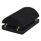 Hoxton Room Aura Velvet Footrest