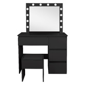 Hoxton Room 2 Piece Vehsa Dressing Table &amp; Stool Set
