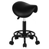 Hoxton Room Vance Faux Leather Office Stool